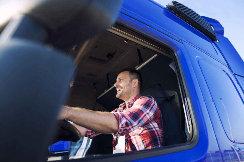 camion azul